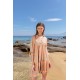 B334 - Orange - BEACHWEAR EMBROIDERY CROWN- (B334) B334 - Orange - BEACHWEAR EMBROIDERY CROWN- (B334)