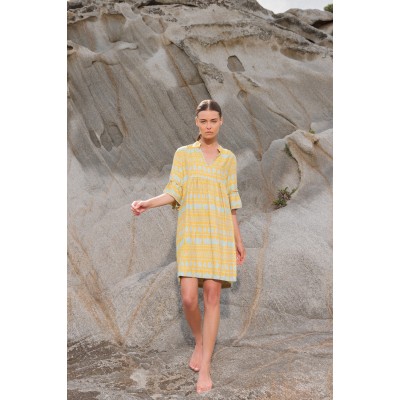 B335 - Orange - BEACHWEAR EMBROIDERY CROWN- (B335)