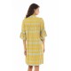 B335 - Yellow - BEACHWEAR EMBROIDERY CROWN- (B335) B335 - Yellow - BEACHWEAR EMBROIDERY CROWN- (B335)