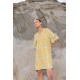 B335 - Yellow - BEACHWEAR EMBROIDERY CROWN- (B335) B335 - Yellow - BEACHWEAR EMBROIDERY CROWN- (B335)