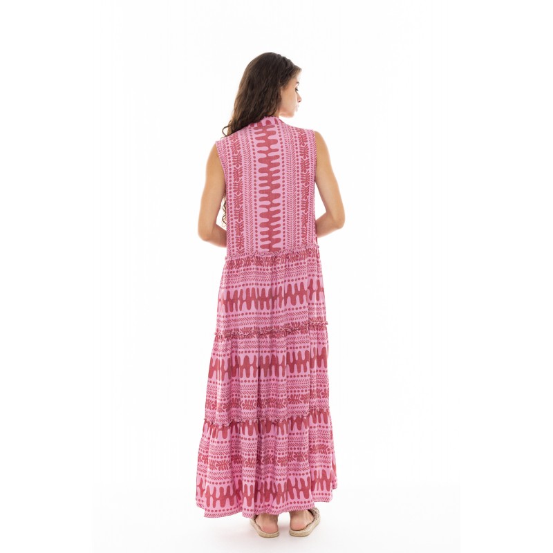B341 - Dusty Pink - BEACHWEAR EMBROIDERY DOT- (B341) B341 - Dusty Pink - BEACHWEAR EMBROIDERY DOT- (B341)