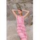 B341 - Dusty Pink - BEACHWEAR EMBROIDERY DOT- (B341) B341 - Dusty Pink - BEACHWEAR EMBROIDERY DOT- (B341)