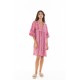 B342 - Dusty Pink - BEACHWEAR EMBROIDERY DOT- (B342)
