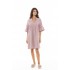 B348 - Type - BEACHWEAR STRIPE PINK GREEN- (B348)