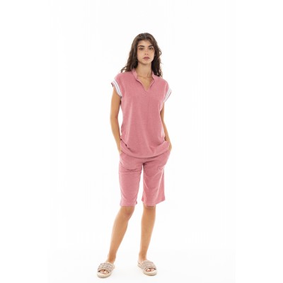 B359 - Dusty Pink - BEACHWEAR TERRY- (B359)
