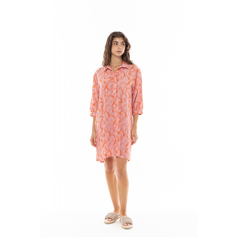 B374 - Type - BEACHWEAR ORANGE WAVES- (B374) B374 - Type - BEACHWEAR ORANGE WAVES- (B374)