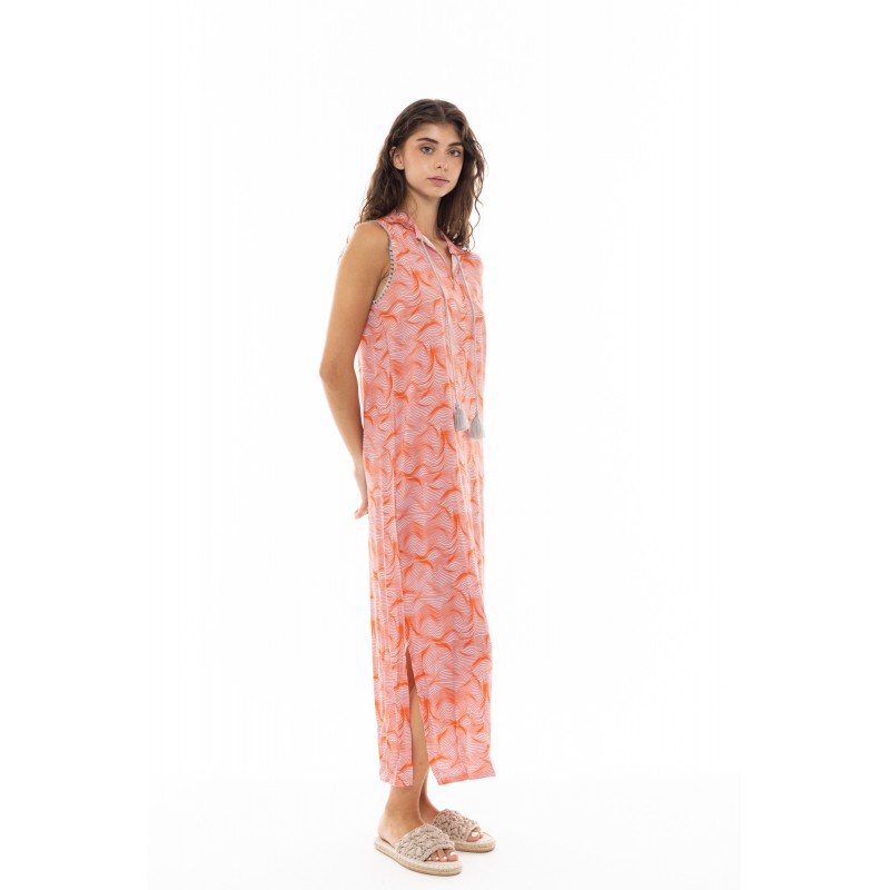 B376 - Type - BEACHWEAR ORANGE WAVES- (B376) B376 - Type - BEACHWEAR ORANGE WAVES- (B376)