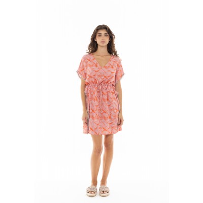 B377 - Type - BEACHWEAR ORANGE WAVES- (B377) B377 - Type - BEACHWEAR ORANGE WAVES- (B377)