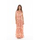 B381 - Type - BEACHWEAR ORANGE FLOWER- (B381) B381 - Type - BEACHWEAR ORANGE FLOWER- (B381)
