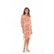 B382 - Type - BEACHWEAR ORANGE FLOWER- (B382) B382 - Type - BEACHWEAR ORANGE FLOWER- (B382)