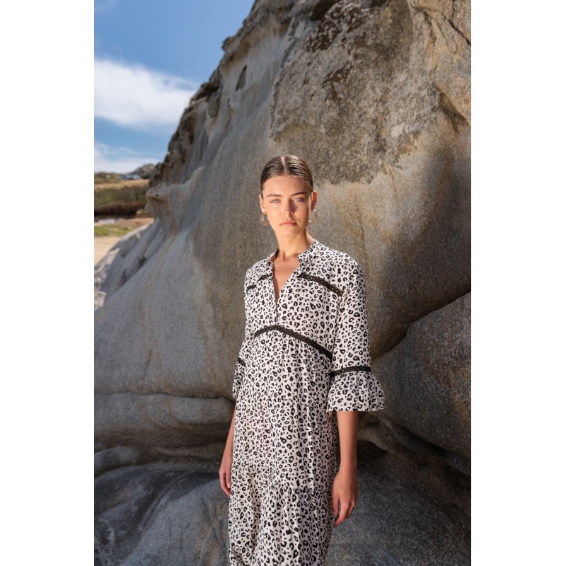 B386 - Type - BEACHWEAR OFFWHITE LEO- (B386) B386 - Type - BEACHWEAR OFFWHITE LEO- (B386)