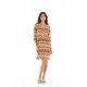 B415 - Type - BEACHWEAR EMBRODERY RAINBOW- (B415) B415 - Type - BEACHWEAR EMBRODERY RAINBOW- (B415)
