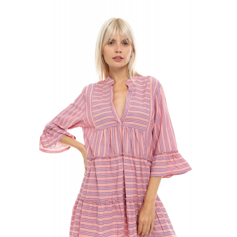 B441 - Type - BEACHWEAR STRIPE PINK- (B441) B441 - Type - BEACHWEAR STRIPE PINK- (B441)