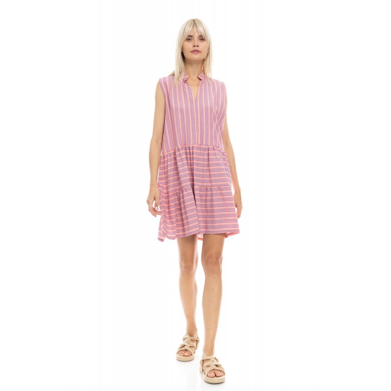 B442 - Type - BEACHWEAR STRIPE PINK- (B442) B442 - Type - BEACHWEAR STRIPE PINK- (B442)