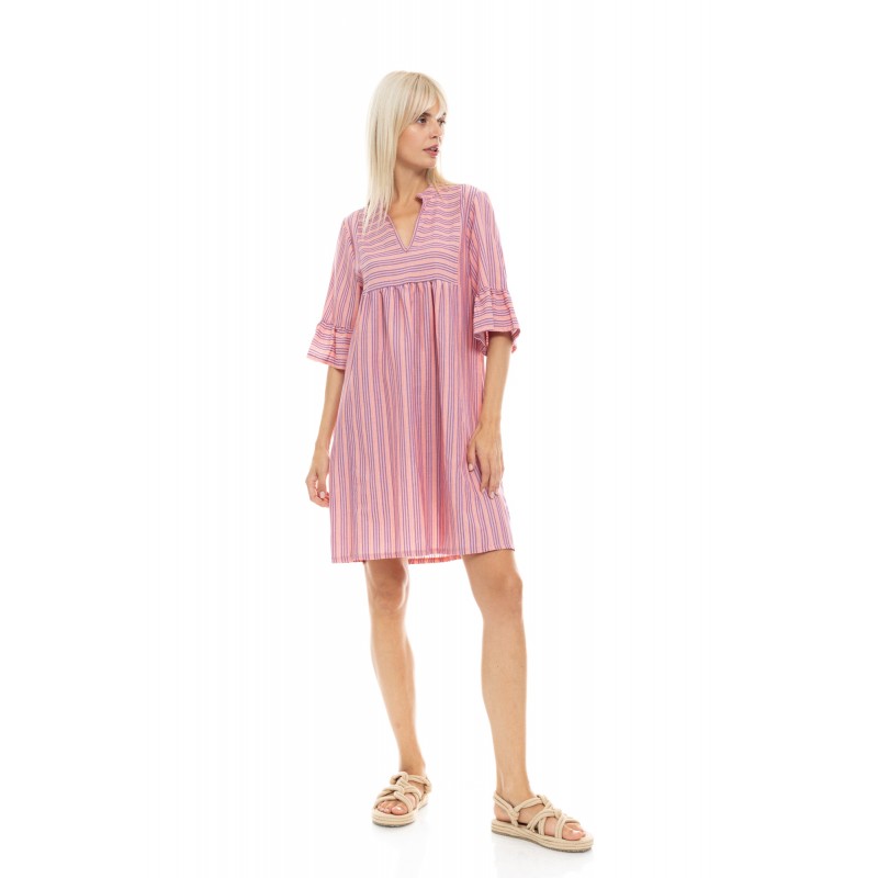 B443 - Type - BEACHWEAR STRIPE PINK- (B443) B443 - Type - BEACHWEAR STRIPE PINK- (B443)