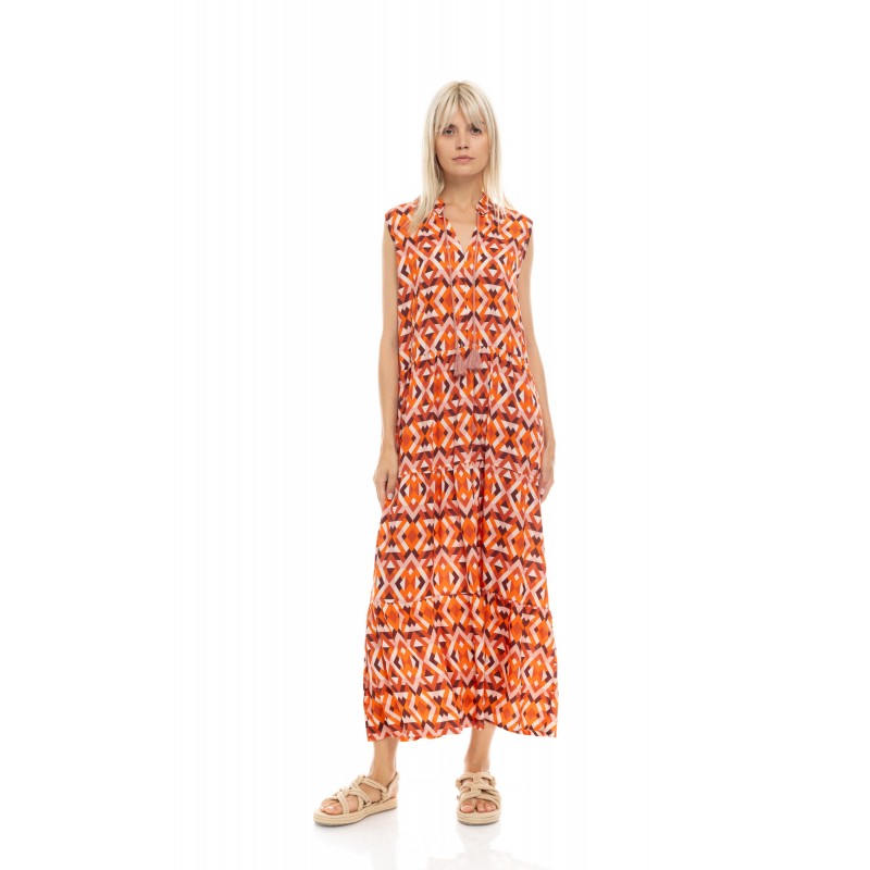 B447 - Type - BEACHWEAR LONG AZTEC- (B447) B447 - Type - BEACHWEAR LONG AZTEC- (B447)
