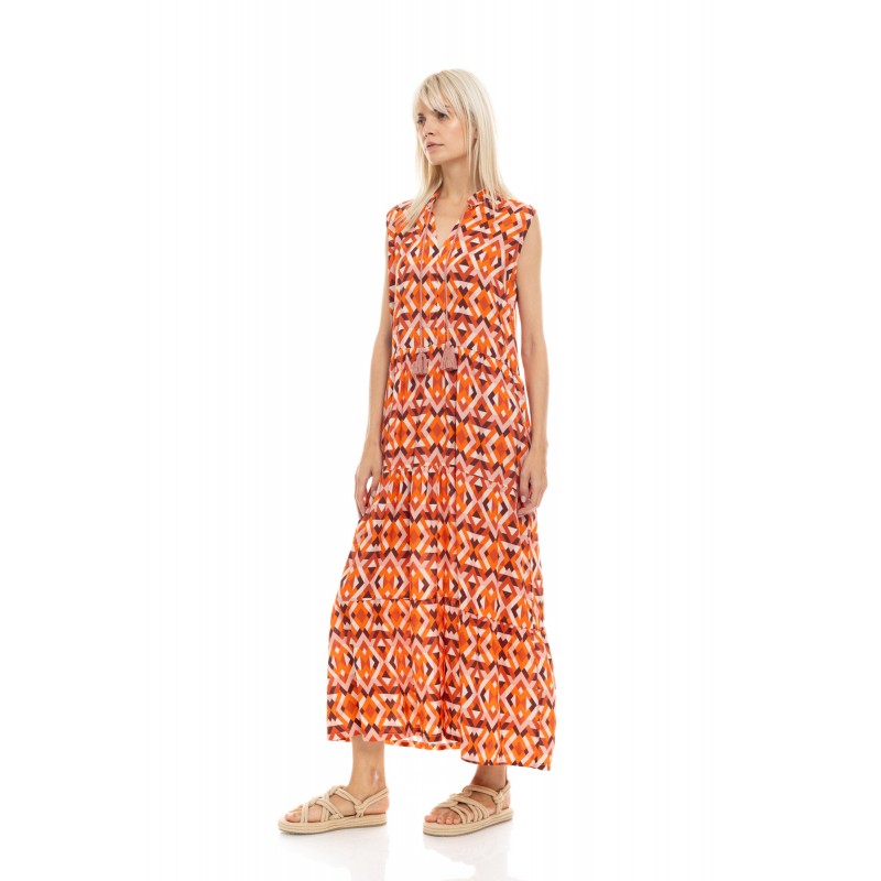 B447 - Type - BEACHWEAR LONG AZTEC- (B447) B447 - Type - BEACHWEAR LONG AZTEC- (B447)