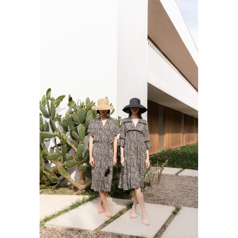 B474 - Type - BEACHWEAR LONG HAVANA- (B474) B474 - Type - BEACHWEAR LONG HAVANA- (B474)