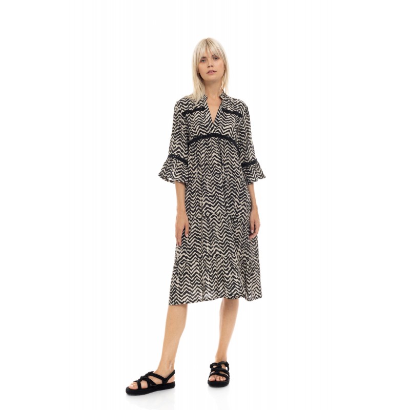B474 - Type - BEACHWEAR LONG HAVANA- (B474) B474 - Type - BEACHWEAR LONG HAVANA- (B474)