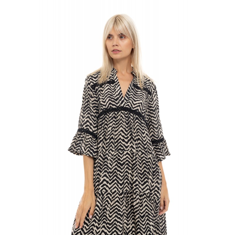 B474 - Type - BEACHWEAR LONG HAVANA- (B474) B474 - Type - BEACHWEAR LONG HAVANA- (B474)