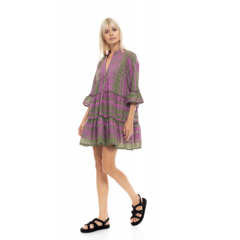 B487 - Type - BEACHWEAR EMBRODERY MAGENTA- (B487) B487 - Type - BEACHWEAR EMBRODERY MAGENTA- (B487)