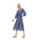 B513 - Type - BEACHWEAR LONG BLUE PALM- (B513) B513 - Type - BEACHWEAR LONG BLUE PALM- (B513)