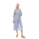 B528 - Type - BEACHWEAR BLUE STRIPE LONG- (B528) B528 - Type - BEACHWEAR BLUE STRIPE LONG- (B528)
