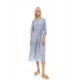 B528 - Type - BEACHWEAR BLUE STRIPE LONG- (B528) B528 - Type - BEACHWEAR BLUE STRIPE LONG- (B528)