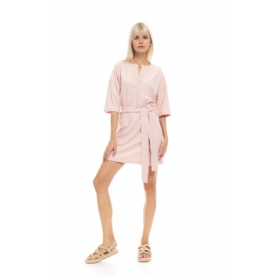 B536 - Dusty Pink - BEACHWEAR TERRY- (B536)