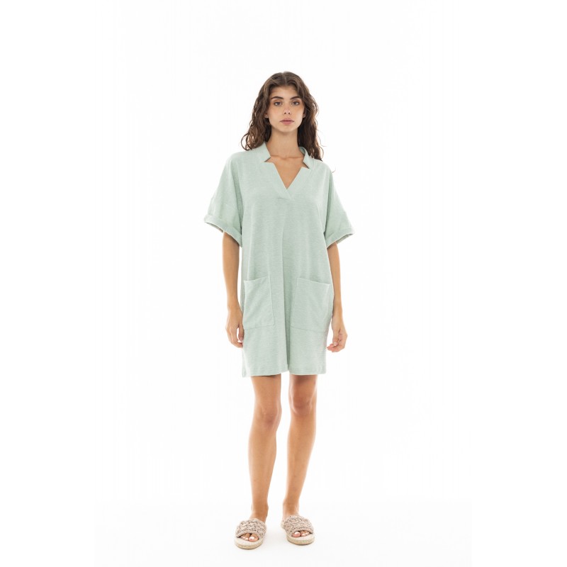 B537 - Aqua - BEACHWEAR TERRY- (B537) B537 - Aqua - BEACHWEAR TERRY- (B537)