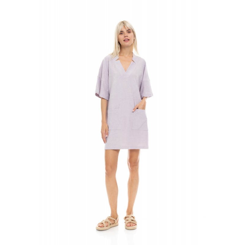 B537 - Violete - BEACHWEAR TERRY- (B537) B537 - Violete - BEACHWEAR TERRY- (B537)
