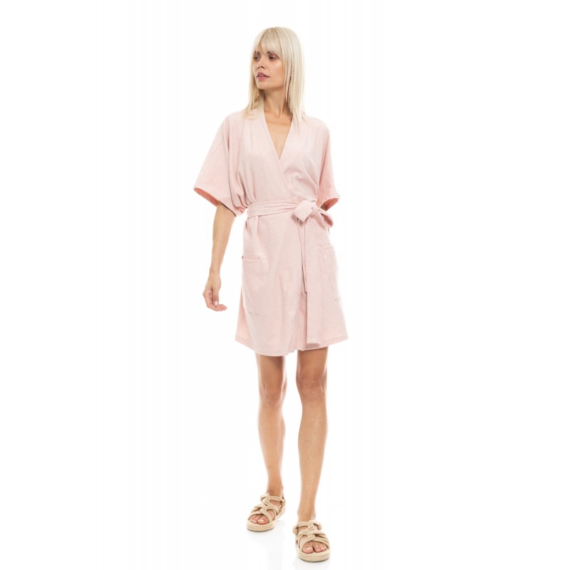 B540 - Dusty Pink - BEACHWEAR TERRY- (B540) B540 - Dusty Pink - BEACHWEAR TERRY- (B540)