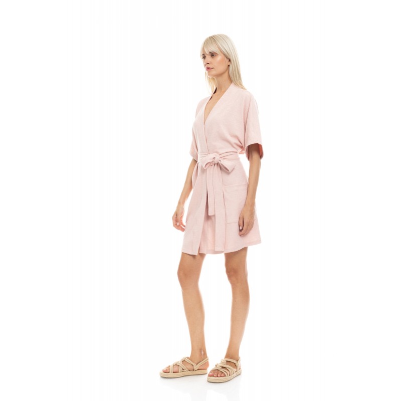 B540 - Dusty Pink - BEACHWEAR TERRY- (B540) B540 - Dusty Pink - BEACHWEAR TERRY- (B540)