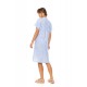 B553 - Type - BEACHWEAR ICE BLUE GEO- (B553)