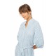 B559 - Type - BEACHWEAR LONG VISTA BLUE & CREAM- (B559) B559 - Type - BEACHWEAR LONG VISTA BLUE & CREAM- (B559)