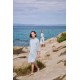 B561 - Type - BEACHWEAR VISTA BLUE & CREAM- (B561) B561 - Type - BEACHWEAR VISTA BLUE & CREAM- (B561)