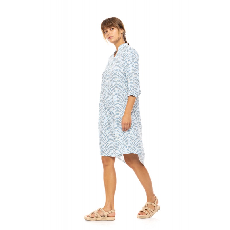 B561 - Type - BEACHWEAR VISTA BLUE & CREAM- (B561) B561 - Type - BEACHWEAR VISTA BLUE & CREAM- (B561)