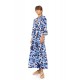 B572 - Type - BEACHWEAR LONG ABSTRACT FLORAL- (B572) B572 - Type - BEACHWEAR LONG ABSTRACT FLORAL- (B572)