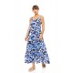 B574 - Type - BEACHWEAR LONG ABSTRACT FLORAL- (B574) B574 - Type - BEACHWEAR LONG ABSTRACT FLORAL- (B574)
