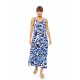 B574 - Type - BEACHWEAR LONG ABSTRACT FLORAL- (B574) B574 - Type - BEACHWEAR LONG ABSTRACT FLORAL- (B574)