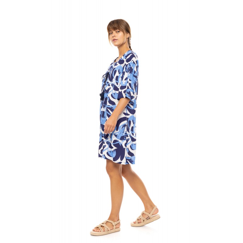 B576 - Type - BEACHWEAR ABSTRACT FLORAL- (B576) B576 - Type - BEACHWEAR ABSTRACT FLORAL- (B576)