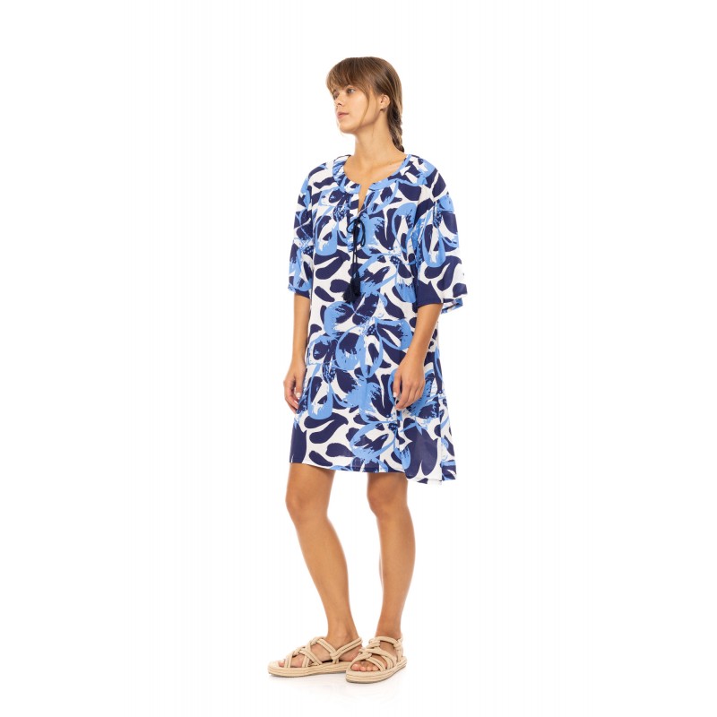 B576 - Type - BEACHWEAR ABSTRACT FLORAL- (B576) B576 - Type - BEACHWEAR ABSTRACT FLORAL- (B576)