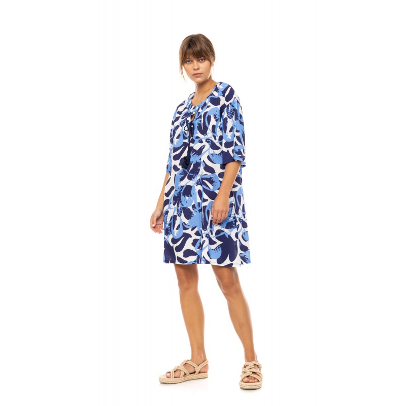 B576 - Type - BEACHWEAR ABSTRACT FLORAL- (B576) B576 - Type - BEACHWEAR ABSTRACT FLORAL- (B576)