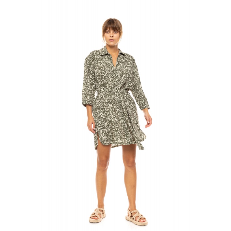 B581 - Type - BEACHWEAR DITSY GREEN- (B581) B581 - Type - BEACHWEAR DITSY GREEN- (B581)