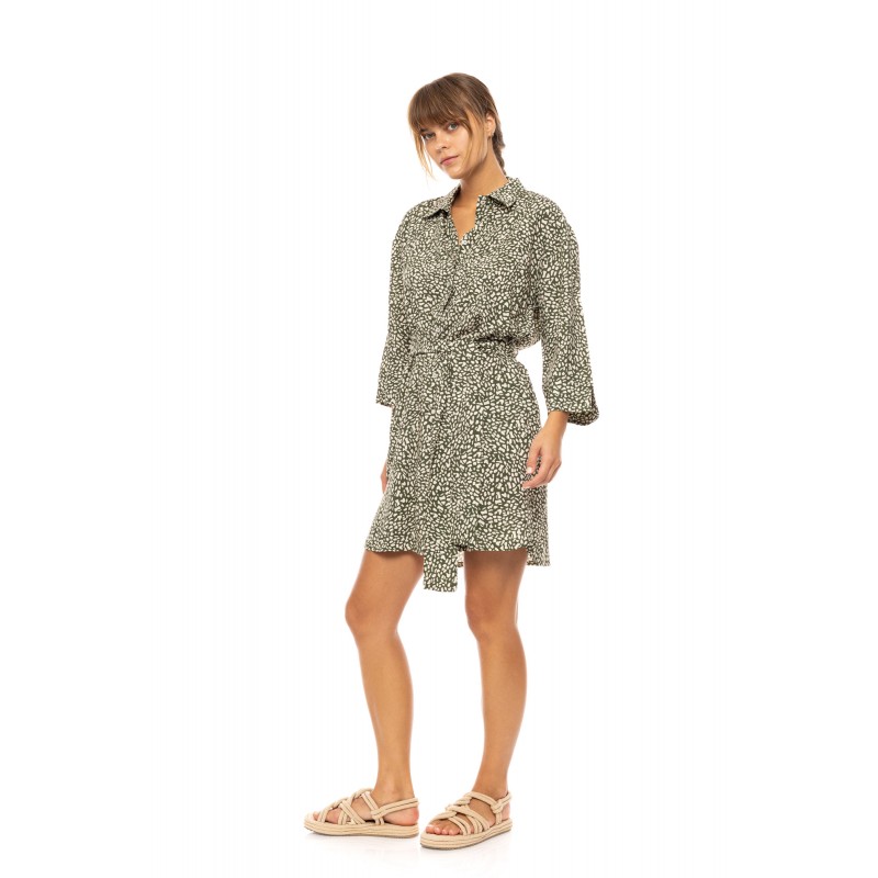 B581 - Type - BEACHWEAR DITSY GREEN- (B581) B581 - Type - BEACHWEAR DITSY GREEN- (B581)