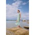 B590 - Type - BEACHWEAR LONG JUGLE GREEN- (B590)