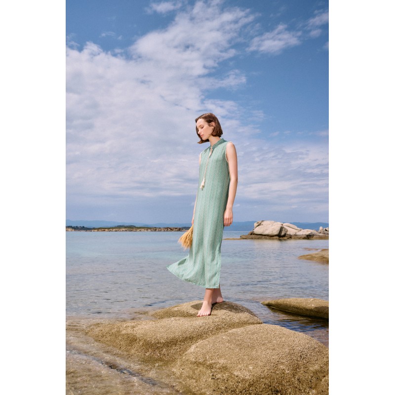 B590 - Type - BEACHWEAR LONG JUGLE GREEN- (B590) B590 - Type - BEACHWEAR LONG JUGLE GREEN- (B590)
