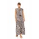 B594 - Type - BEACHWEAR LONG BLACK GEO- (B594) B594 - Type - BEACHWEAR LONG BLACK GEO- (B594)