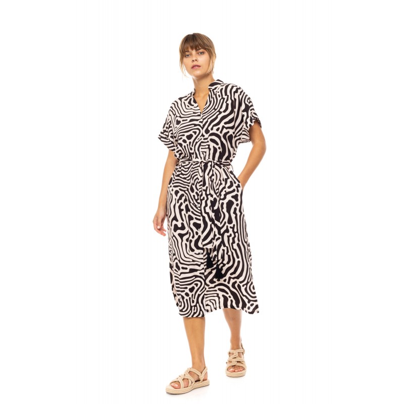 B595 - Type - BEACHWEAR BLACK GEO- (B595) B595 - Type - BEACHWEAR BLACK GEO- (B595)