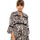 B607 - Type - BEACHWEAR LONG BLACK LEOPARD- (B607) B607 - Type - BEACHWEAR LONG BLACK LEOPARD- (B607)
